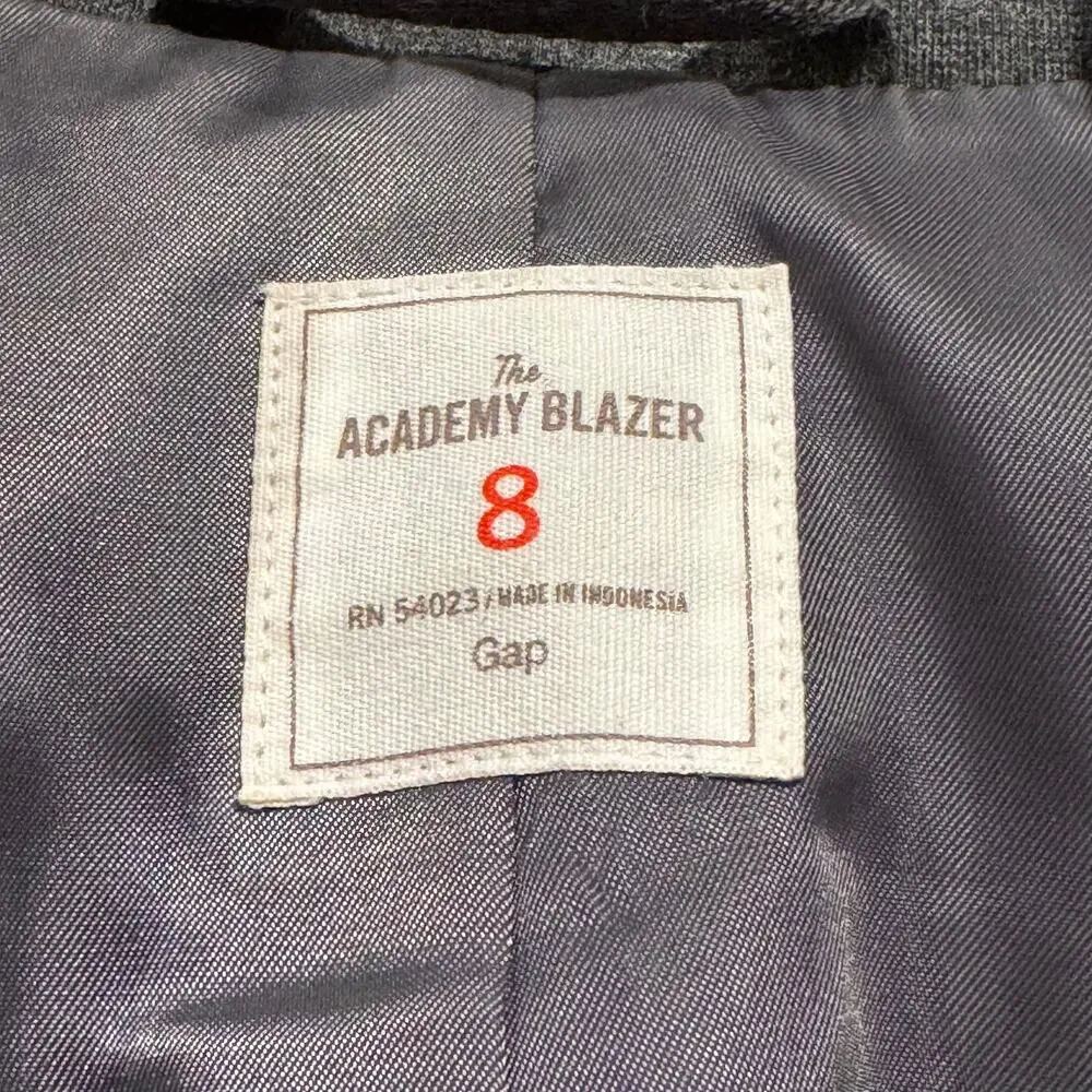 Gap Academy Blazer Business Casual Smart Preppy Minimalist Office Office Gray 8